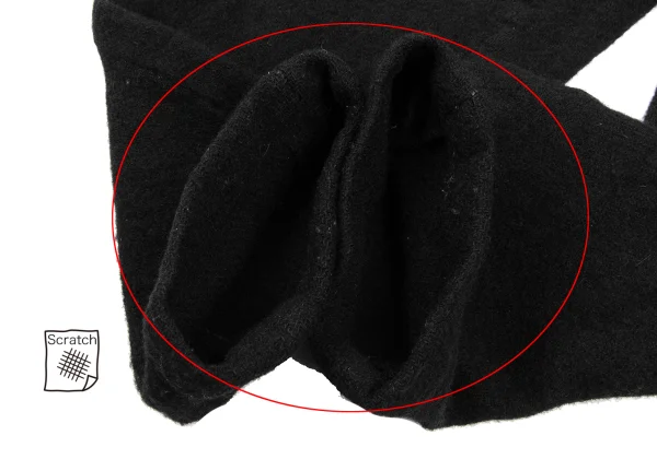 COMME des GARCONS HOMME PLUS Wool Fulling Tapered Pants K-174179_010