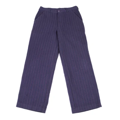 COMME des GARCONS HOMME PLUS Wool Blend Striped Pants