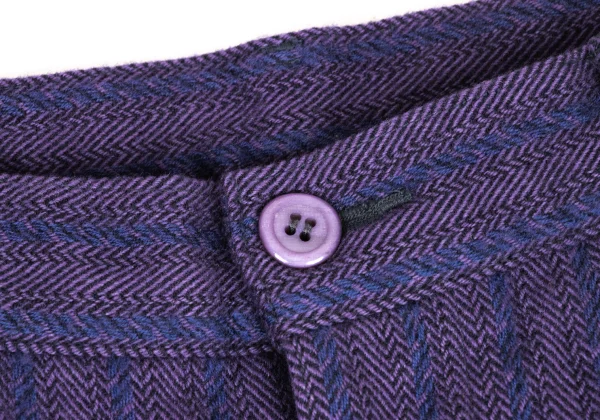 COMME des GARCONS HOMME PLUS Wool Blend Striped Pants K-174180_005