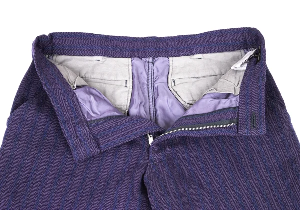 COMME des GARCONS HOMME PLUS Wool Blend Striped Pants K-174180_006