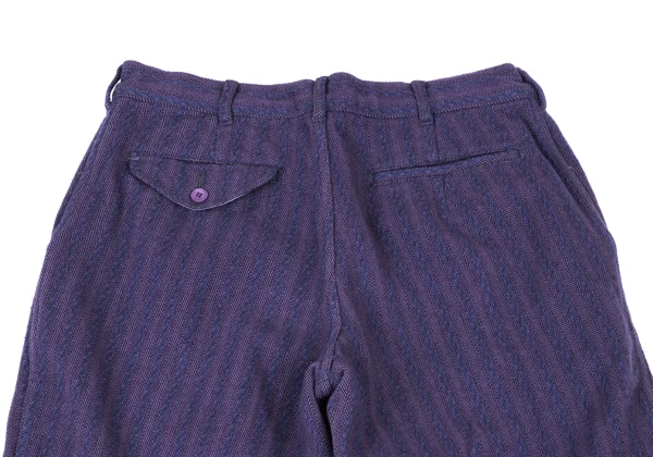 COMME des GARCONS HOMME PLUS Wool Blend Striped Pants K-174180_013