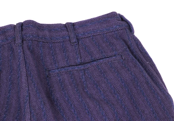 COMME des GARCONS HOMME PLUS Wool Blend Striped Pants K-174180_015