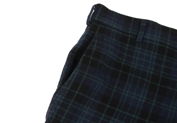 COMME des GARCONS HOMME PLUS Wool Blend Checked Tapered Pants K-174182_004