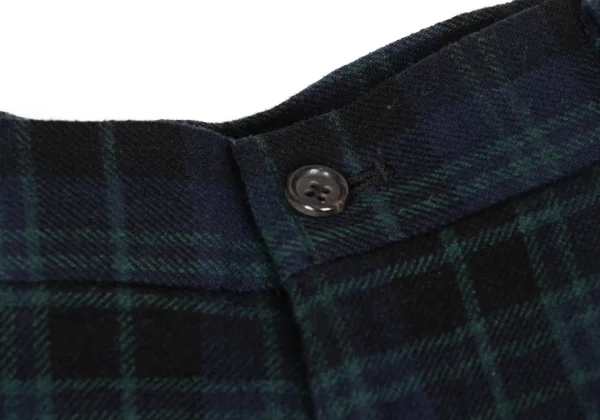 COMME des GARCONS HOMME PLUS Wool Blend Checked Tapered Pants K-174182_005