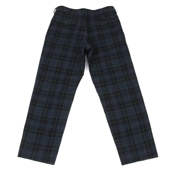 COMME des GARCONS HOMME PLUS Wool Blend Checked Tapered Pants K-174182_009