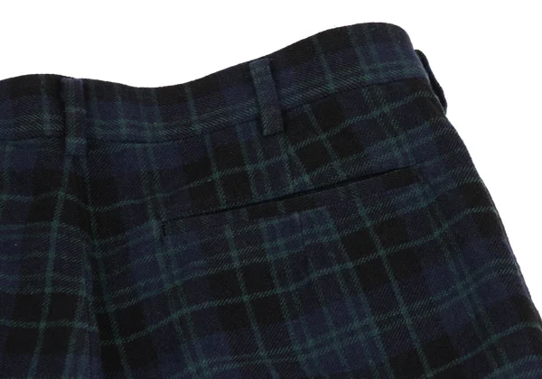 COMME des GARCONS HOMME PLUS Wool Blend Checked Tapered Pants K-174182_012