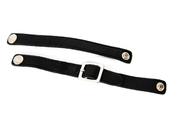 LIMI feu Snap Button Leather Choker K-174189_005