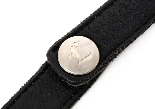 LIMI feu Snap Button Leather Choker K-174189_007