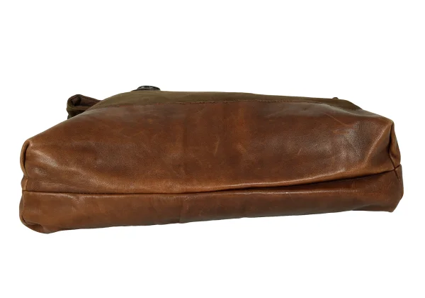 LIMI feu Leather Switching Canvas Tote Bag K-174191_006