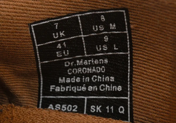 Dr.Martens CORONADO 3 Hole Leather Shoes K-174199_014