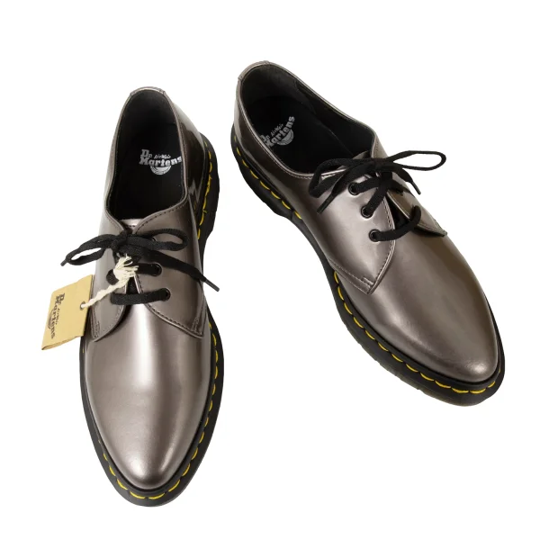 Dr.Martens DUPREE Patent Leather Shoes Charcoal UK7 K-174208_001