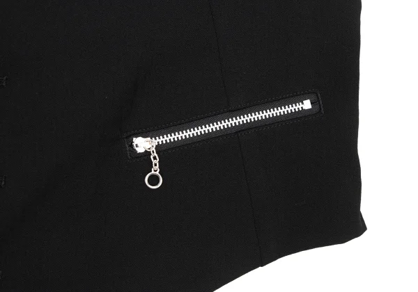S'YTE Wool Gabardine Zip Pocket Vest K-174209_009