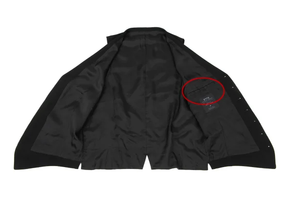 S'YTE Wool Gabardine Zip Pocket Vest K-174209_010