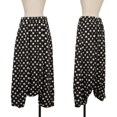 Y's.... Dot Floral Print Balloon Pants