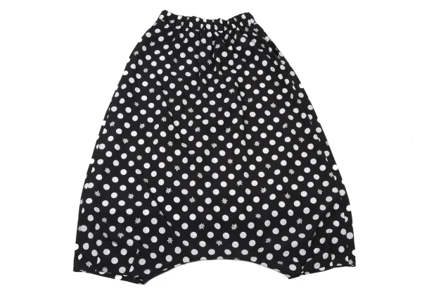 Y's.... Dot Floral Print Balloon Pants K-174210_008
