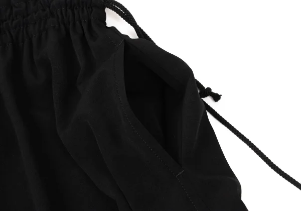 Y's Crepe de Chine Asymmetry Dropped Crotch Pants K-174211_004