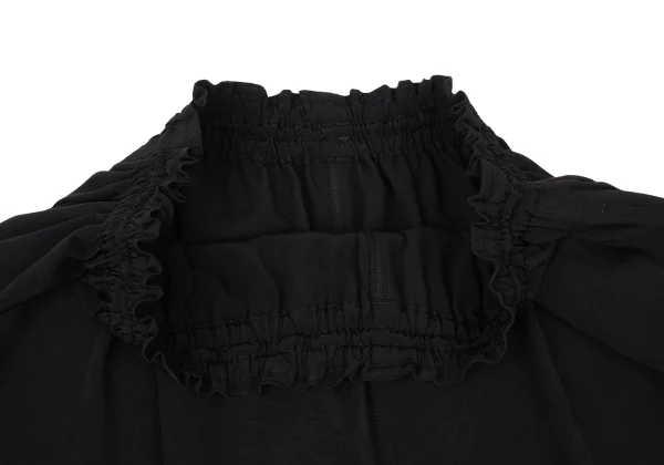 Y's Crepe de Chine Asymmetry Dropped Crotch Pants K-174211_005