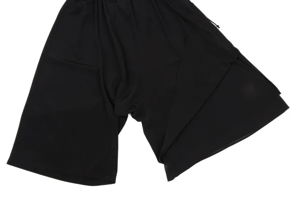 Y's Crepe de Chine Asymmetry Dropped Crotch Pants K-174211_007