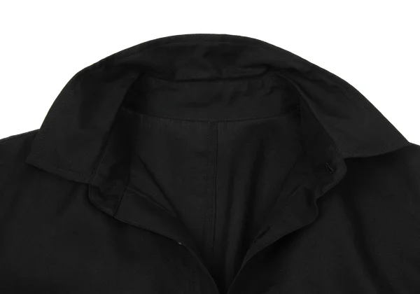 Yohji Yamamoto collections Draped Hem Long Shirt Dress K-174213_005