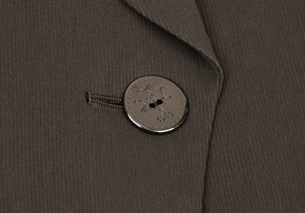 yoshie inaba Cotton Blended  Metal Button Jacket K-174219_010