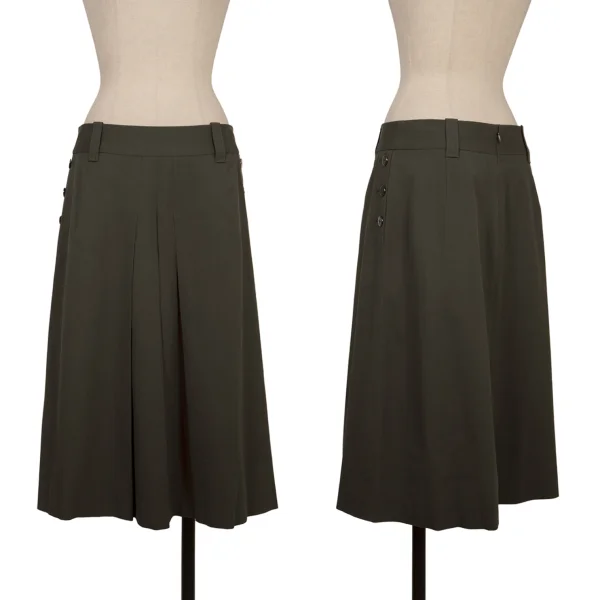 yoshie inaba Cotton Blended  Metal Button Jacket & Skirt K-174221_012