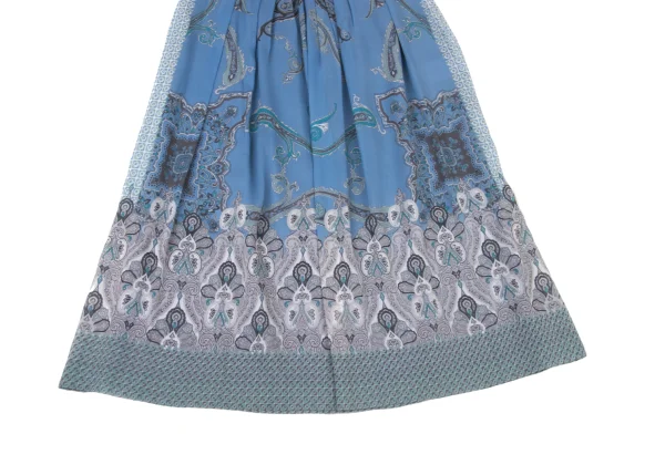 yoshie inaba Paisley Silk Flared Skirt K-174223_005