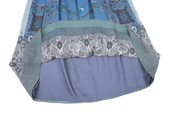 yoshie inaba Paisley Silk Flared Skirt K-174223_006