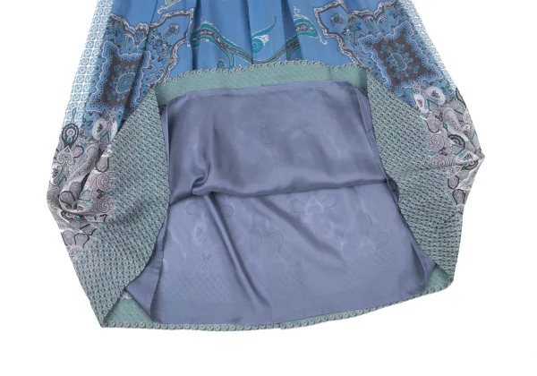 yoshie inaba Paisley Silk Flared Skirt K-174223_007