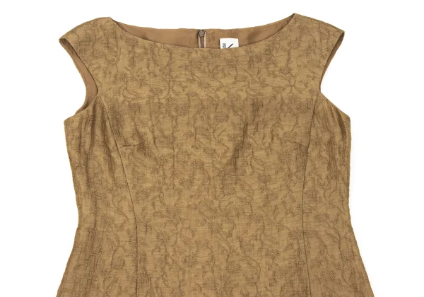 K OF KRIZIA Jacquard Sleeveless Dress K-174226_003