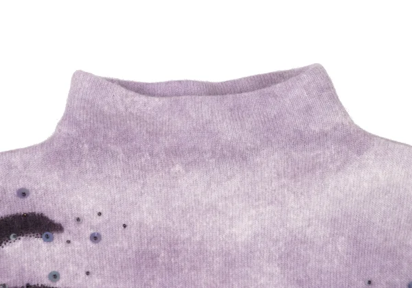 K OF KRIZIA Angora Blend Wool Sequin Sleeveless Knit K-174228_004