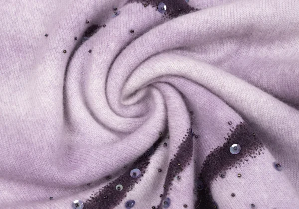 K OF KRIZIA Angora Blend Wool Sequin Sleeveless Knit K-174228_012