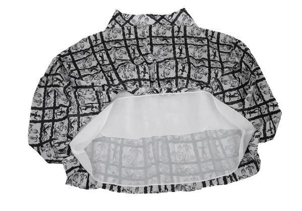 LaPeriode yoshie inaba Cotton Printed Tiered Skirt K-174233_007