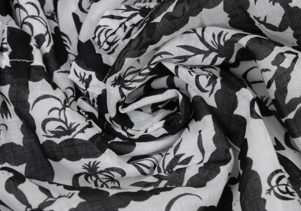 LaPeriode yoshie inaba Cotton Printed Tiered Skirt K-174233_012