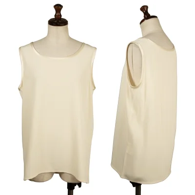 Yves Saint Laurent Rayon Blend Sleeveless Top