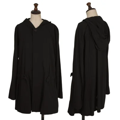 Y's Rayon Cotton Hooded Jacket