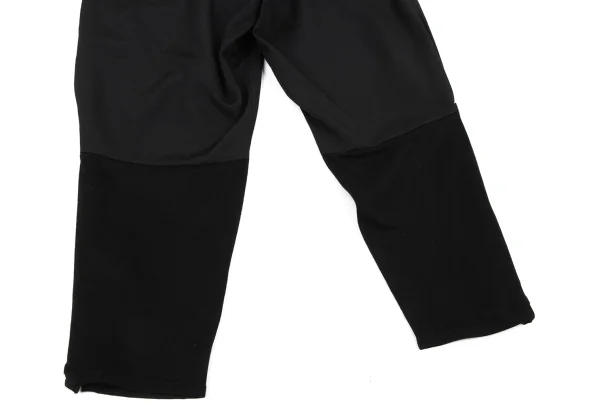 Y's Wool Gabardine Belted Hem Zipper Dropped Crotch Pants K-174242_011