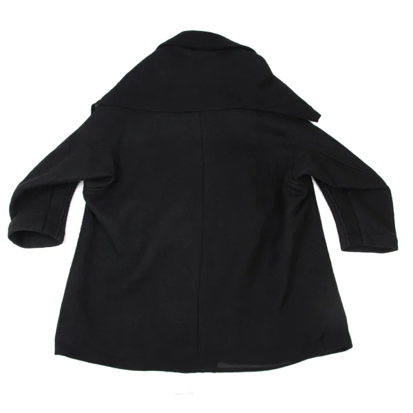 Y's Brushed Wool Double Collar Coat  K-174243_012