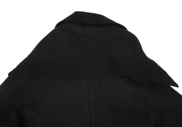 Y's Brushed Wool Double Collar Coat  K-174243_013