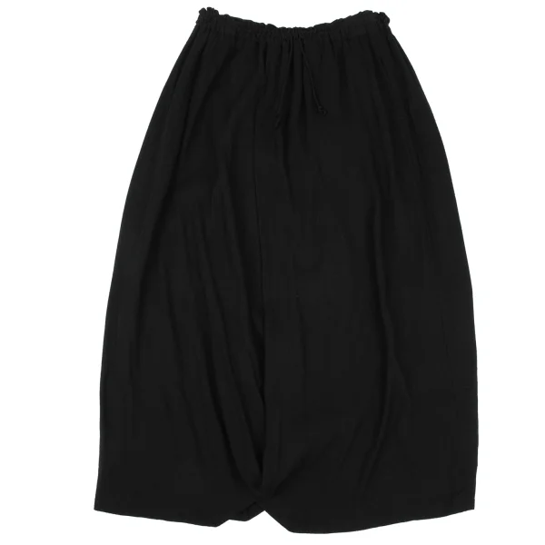 Y's Linen Rayon Draped Design Skirt K-174245_002