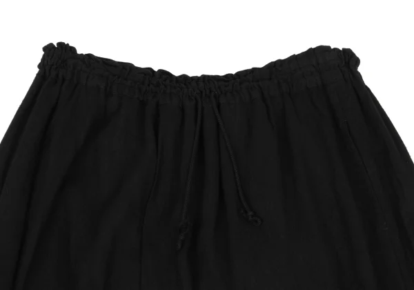 Y's Linen Rayon Draped Design Skirt K-174245_003