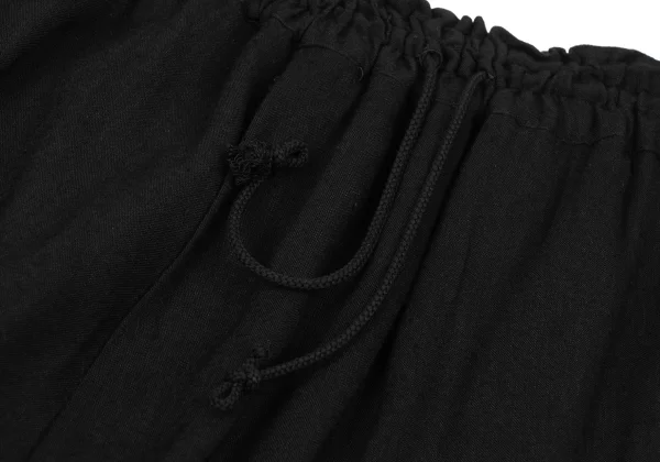 Y's Linen Rayon Draped Design Skirt K-174245_004