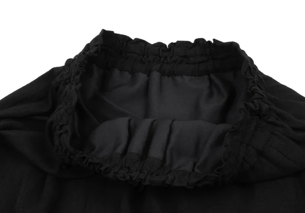 Y's Linen Rayon Draped Design Skirt K-174245_005