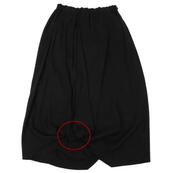 Y's Linen Rayon Draped Design Skirt K-174245_011