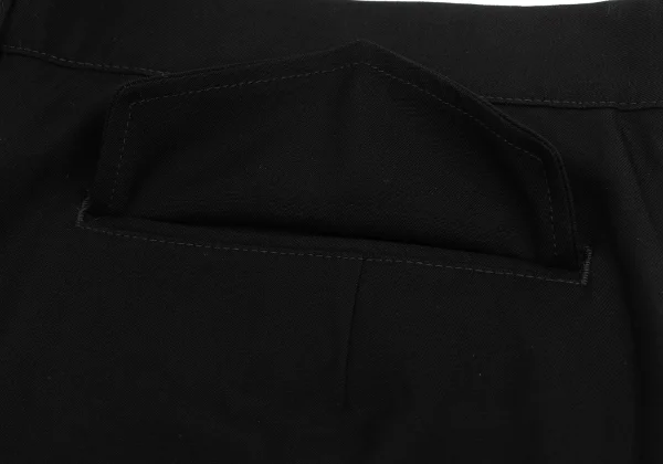REGULATION yohji yamamoto Wool Gaba Hem Lace-Up Pants K-174247_009