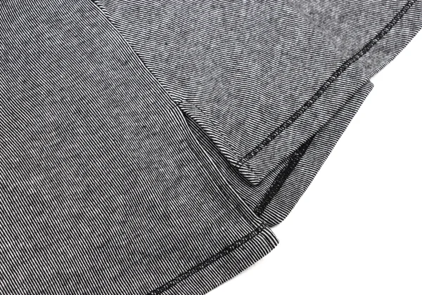 Yohji Yamamoto FEMME Front Open Pinstripe Switching Top K-174249_011