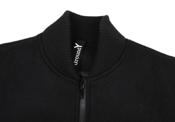 Ground Y Melton Wool Inside-Out Zip Blouson K-174250_004