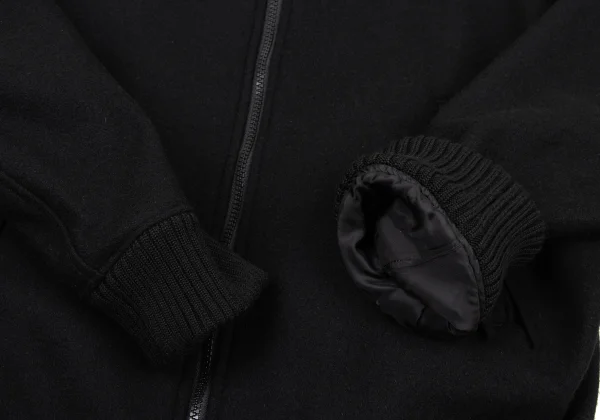 Ground Y Melton Wool Inside-Out Zip Blouson K-174250_007