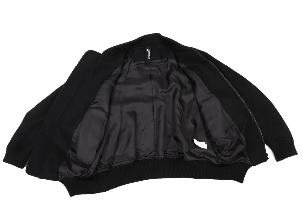 Ground Y Melton Wool Inside-Out Zip Blouson K-174250_012