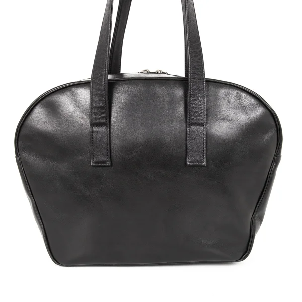 Yohji Yamamoto NOIR Cow Leather Clasp Docking Handbag K-174251_004