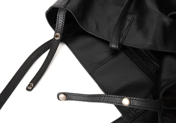 BLACK Scandal Yohji Yamamoto×ISAMU KATAYAMA BACKLASH Cowhide Handbag K-174252_009